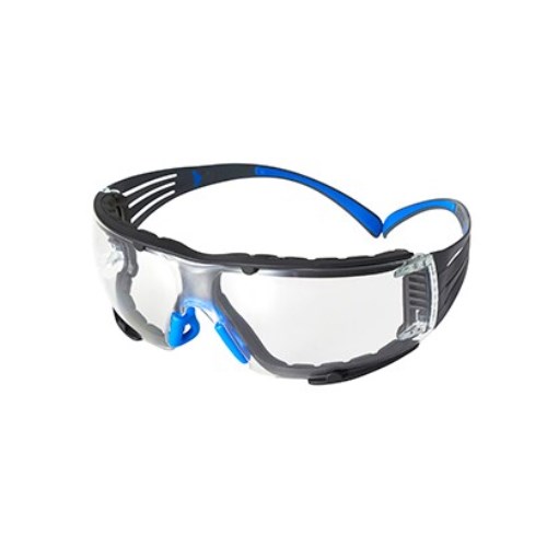 ylu341 3m™ securefit™ protective eyewear 400 series with scotchgard™ anti-fog lens and removable foam gasket 7100156104