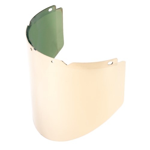 msa v-guard visor for radiant heat and elevated temperatures